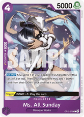 Ms. All Sunday - ONE PIECE CARD GAME - MoxLand